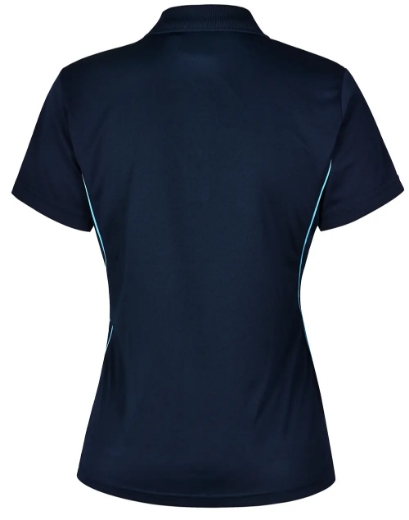 Picture of Winning Spirit, Ladies Cooldry S/S Contrast Interlock Polo